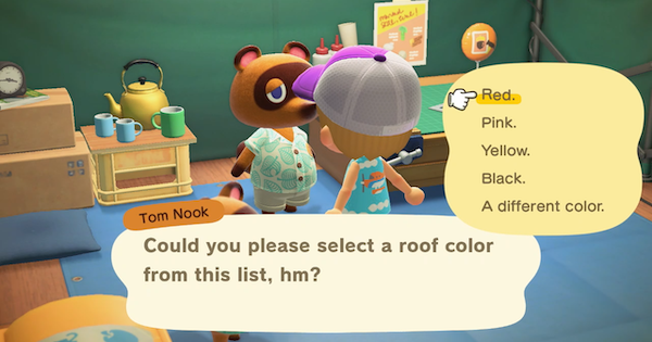 ACNH | Roof Color - Options & Change | Animal Crossing - GameWith