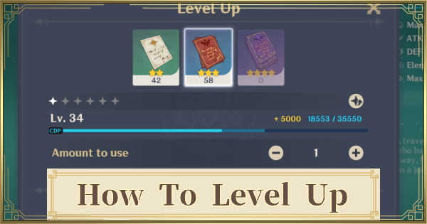 Genshin | Leveling Guide - How To Level Up Characters - GameWith