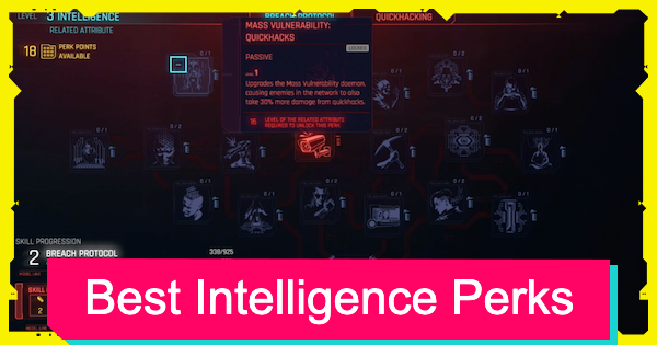 Cyberpunk 2077 | Intelligence Perk List - Best Perks & Details - GameWith