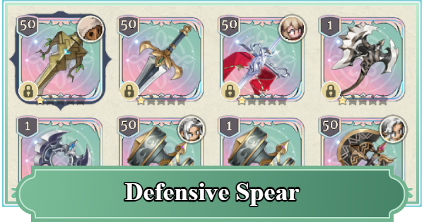 Defensive Spear - Rating & Skill Effect | Sword of Convallaria - GameWith