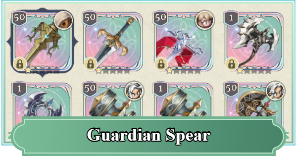 Guardian Spear - Rating & Skill Effect | Sword of Convallaria - GameWith