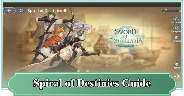 Spiral of Destinies Guide | Sword of Convallaria - GameWith