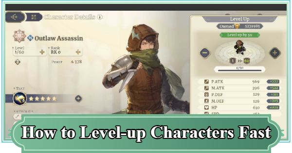 How to Level-up Characters Fast | Sword of Convallaria - GameWith