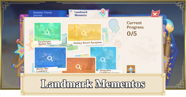 Genshin Impact | Landmark Mementos - Photo Spot Locations & Rewards - GameWith