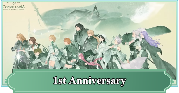 1st Anniversary Update Summary | Sword of Convallaria - GameWith