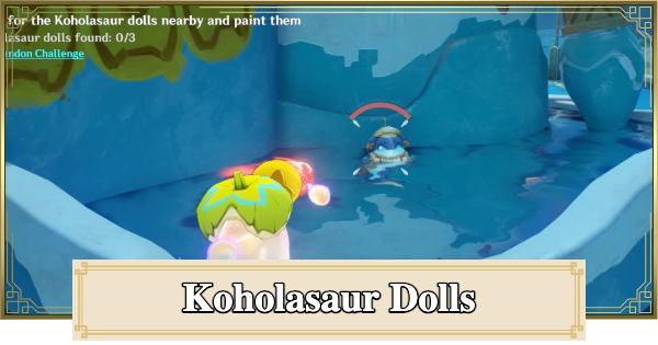Genshin Impact | Disappeared Koholasaur Dolls Guide - Location & Rewards - GameWith