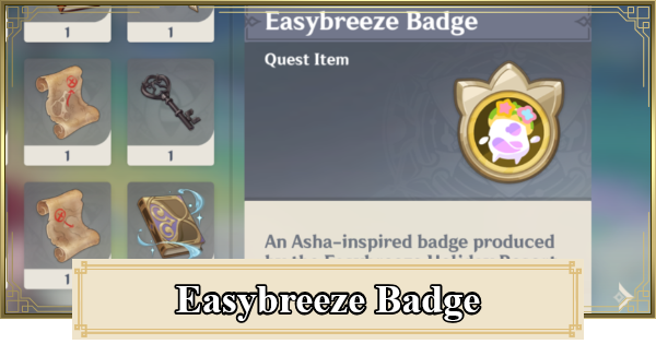 Genshin Impact | Easybreeze Badge - How to Get & Uses - GameWith