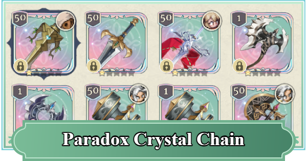 Paradox Crystal Chain - Rating & Skill Effect | Sword of Convallaria - GameWith