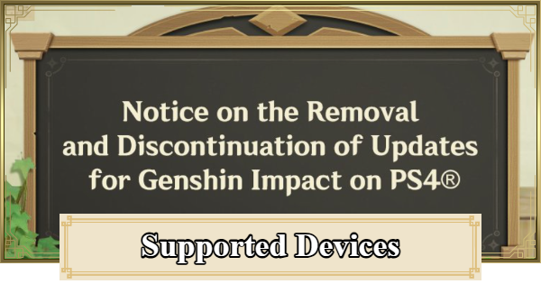 Genshin Impact | Supported Devices - GameWith