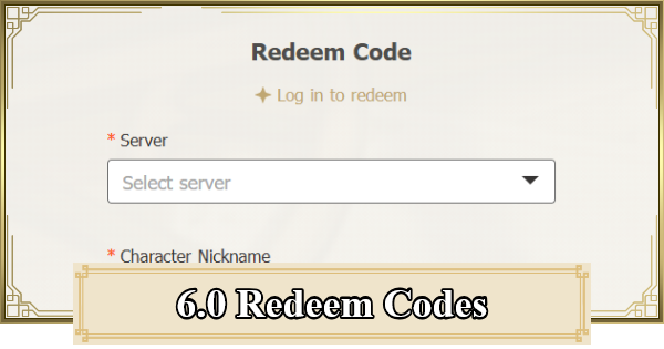 Genshin Impact | 6.0 Redeem Codes and Free Primogem List  - GameWith