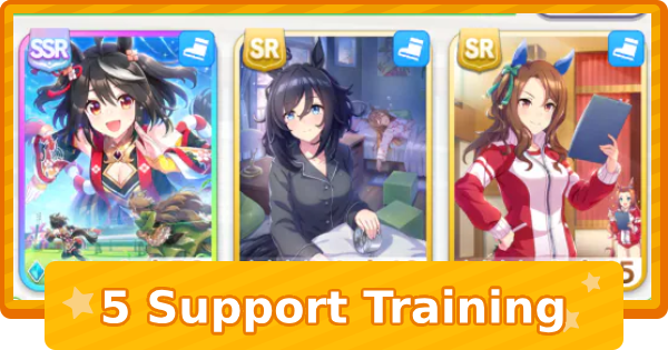 Training with Five Support Cards