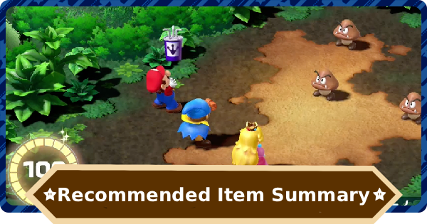 Super Mario RPG | Recommended Items Summary - GameWith