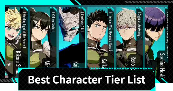 Best Character Tier List | Kaiju No. 8 The Game - GameWith