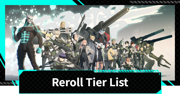 Reroll Tier List | Kaiju No. 8 The Game - GameWith