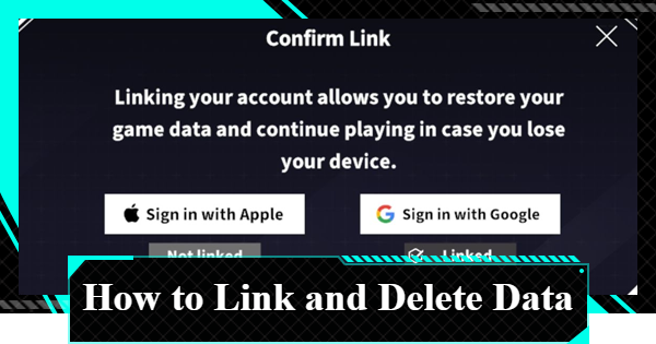 How to Link and Delete Data | Kaiju No. 8 The Game - GameWith