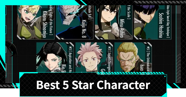 Kaiju No. 8 Best Free 5 Star Character