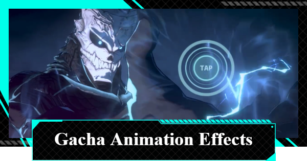 Gacha Animation Effects