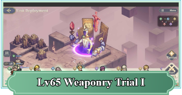 SoC | Weaponry Trial I (Lv.65) Strategy Guide | Sword of Convallaria - GameWith