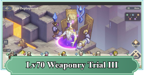 SoC | Weaponry Trial III (Lv. 70) Strategy Guide | Sword of Convallaria - GameWith