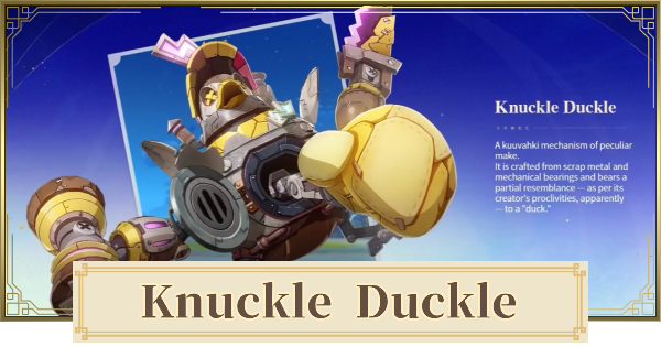 Genshin Impact | Knuckle Duckle Location & Drops - GameWith