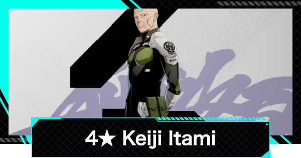 Keiji Itami (4-Star) Guide - Best Weapon & Uniparts | Kaiju No. 8 The Game - GameWith
