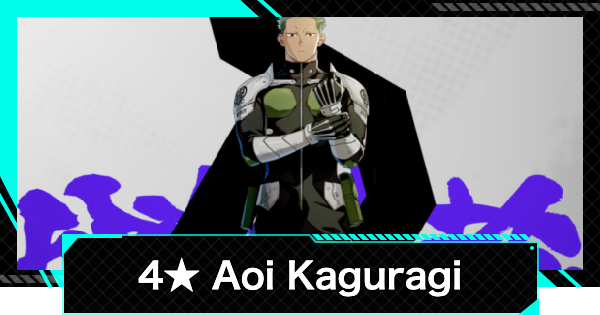 Aoi Kaguragi (4-Star) Guide - Best Weapon & Uniparts | Kaiju No. 8 The Game - GameWith