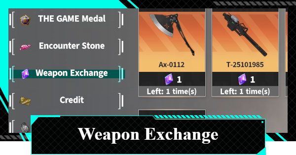 Weapon Exchange Shop - How to Exchange and Best Weapons | Kaiju No. 8 The Game - GameWith