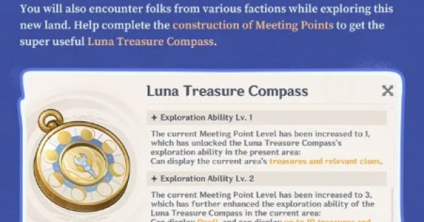Genshin Impact | Luna Treasure Compass Location & How To Get - GameWith