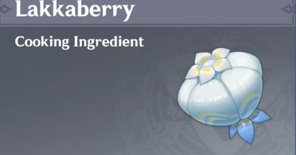 Genshin Impact | Lakkaberry Location & How To Get - GameWith