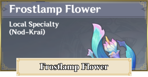 Genshin Impact | Frostlamp Flower Location & How To Get - GameWith