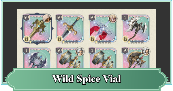 SoC | Wild Spice Vial - Rating & Skill Effect | Sword of Convallaria - GameWith
