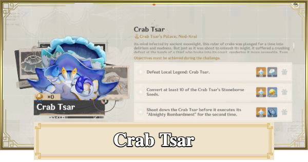 Genshin Impact | Crab Tsar Local Legend Location & How To Beat - GameWith