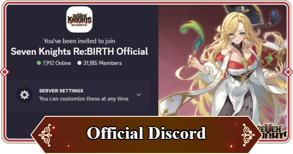 Seven Knights Re: BIRTH | How to Join the Official Discord - GameWith