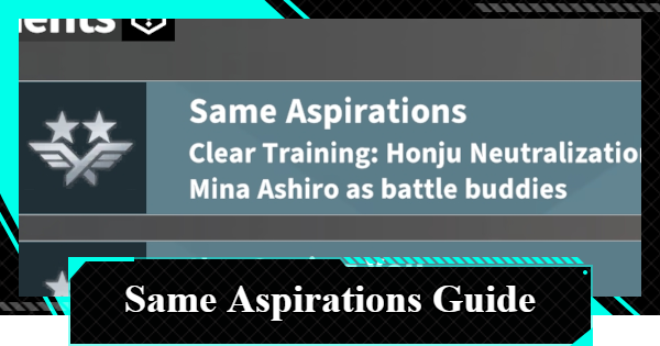 Same Aspirations Achievement Guide - How to Get and Rewards | Kaiju No. 8 The Game - GameWith