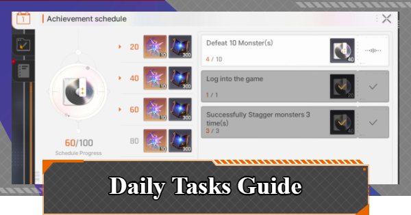 Daily Tasks