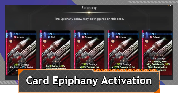 Activation Conditions for Card Epiphany