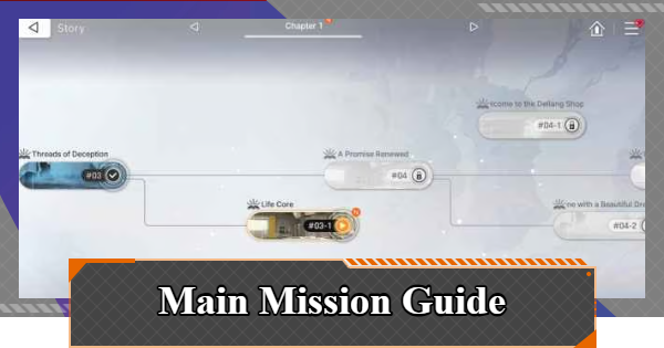 Main Mission Guide - Story Walkthrough