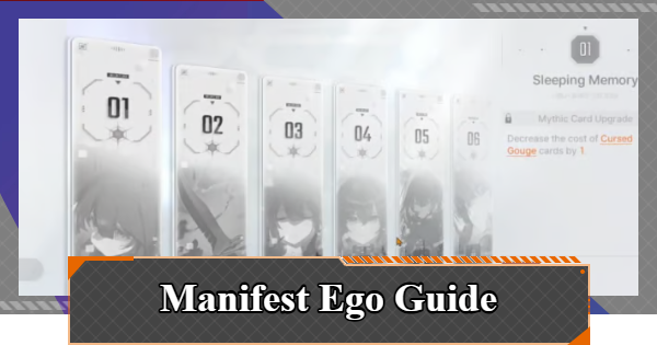 Manifest Ego - How to Upgrade