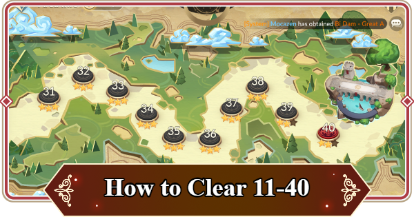 How to Clear 11-40 Guide