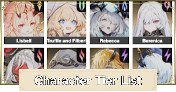 Best Character Tier List