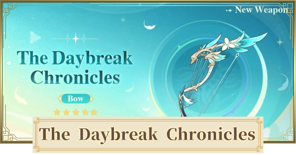 Genshin Impact | The Daybreak Chronicles -  New Venti Signature Weapon & Best Characters - GameWith