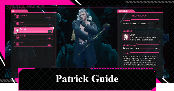 LET IT DIE: INFERNO | Patrick Guide - Strengths & Recommended Mastery - GameWith