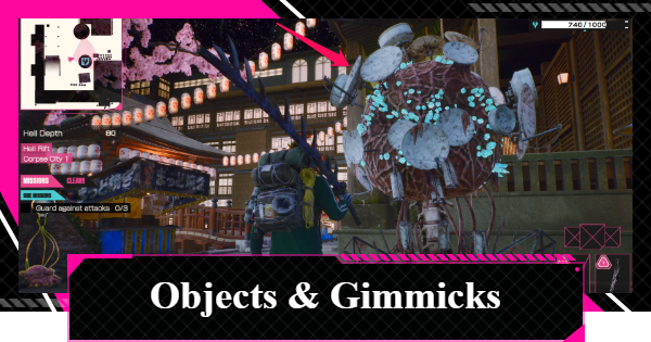 Objects and Gimmicks in Hell Gate