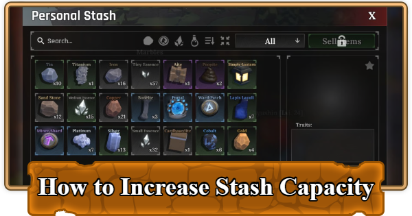 The Forge | How to Increase Your Stash and Carry More Items - GameWith