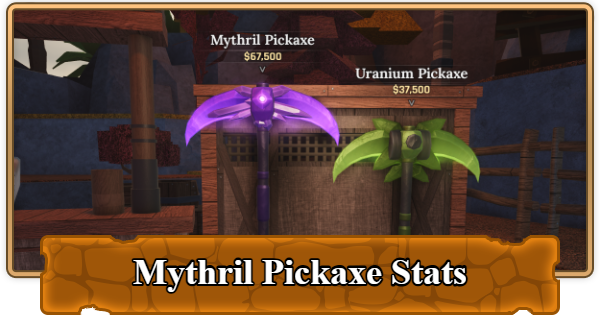 The Forge | Mythril Pickaxe Stats and Location - GameWith