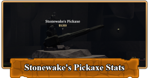 The Forge | Stonewake's Pickaxe Stats and Location - GameWith