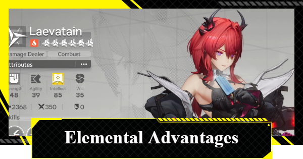 Elemental Weakness Chart | Arknights: Endfield - GameWith