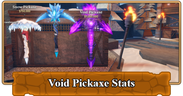 The Forge | Void Pickaxe Stats and Location - GameWith