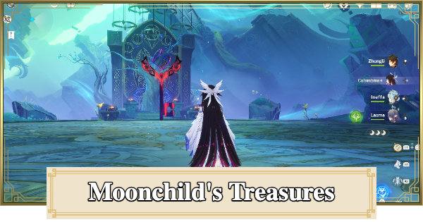 Genshin Impact | Moonchild's Treasures Domain Location & Obtainable Items - GameWith