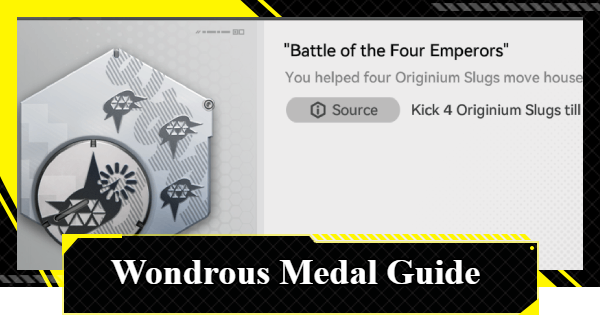 Wondrous Medal - Hidden Trophy and How to Unlock | Arknights: Endfield - GameWith